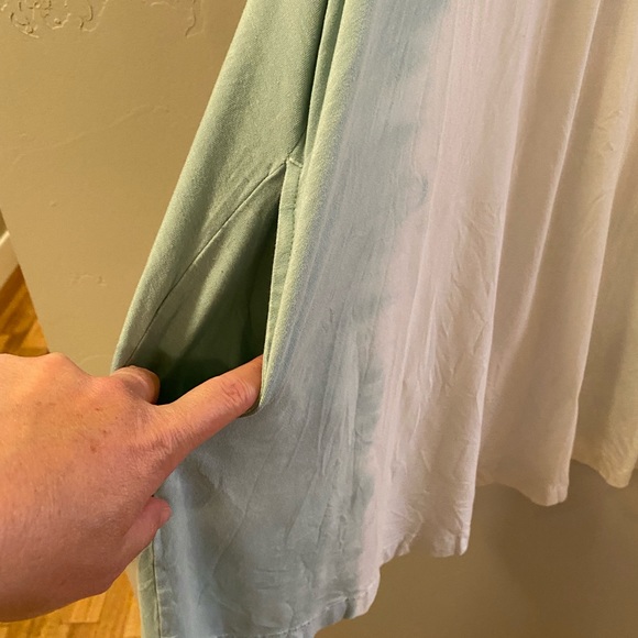 RVCA white and mint summer dress - Picture 5 of 6